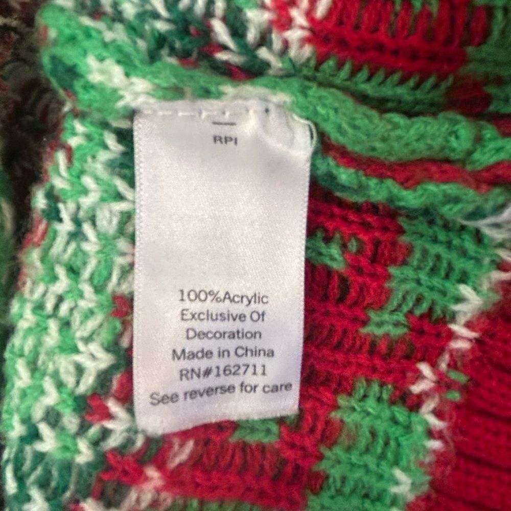 Celebrate Together Llama Christmas sweater - Picture 5 of 5